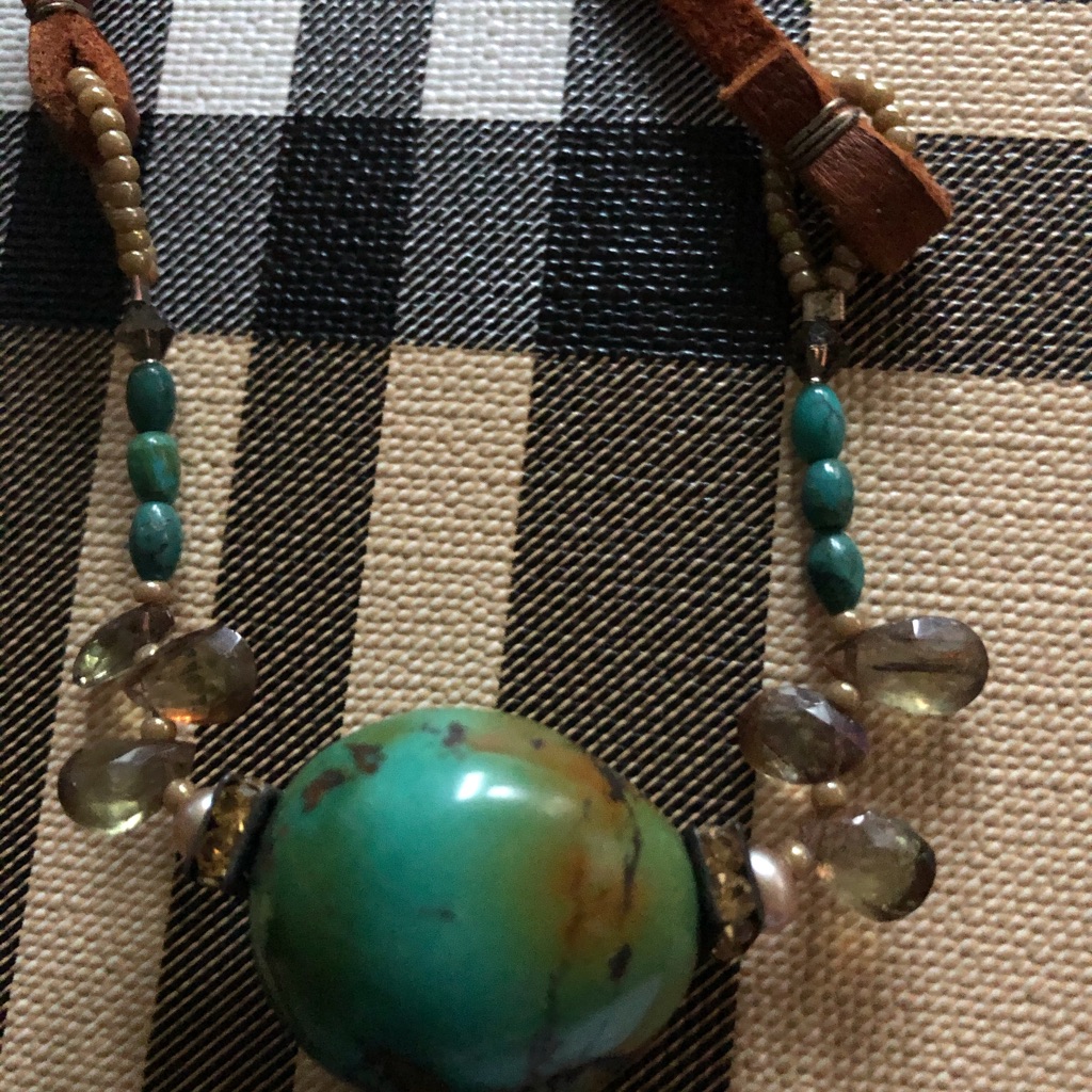 Handcrafted Turquoise Necklace